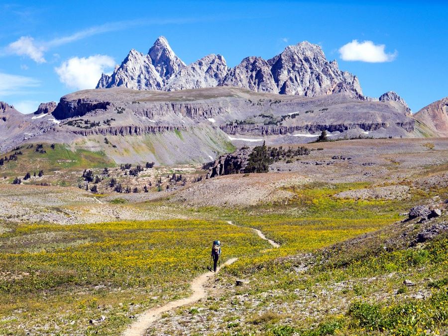 Teton Crest Trail hike in Grand Teton National Park is one of America’s 10 Best Backpacking Trips