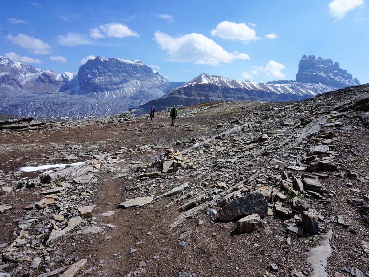 Views from the Helen Lake and Cirque Peak Hike from the Icefields Parkway near Banff National Park