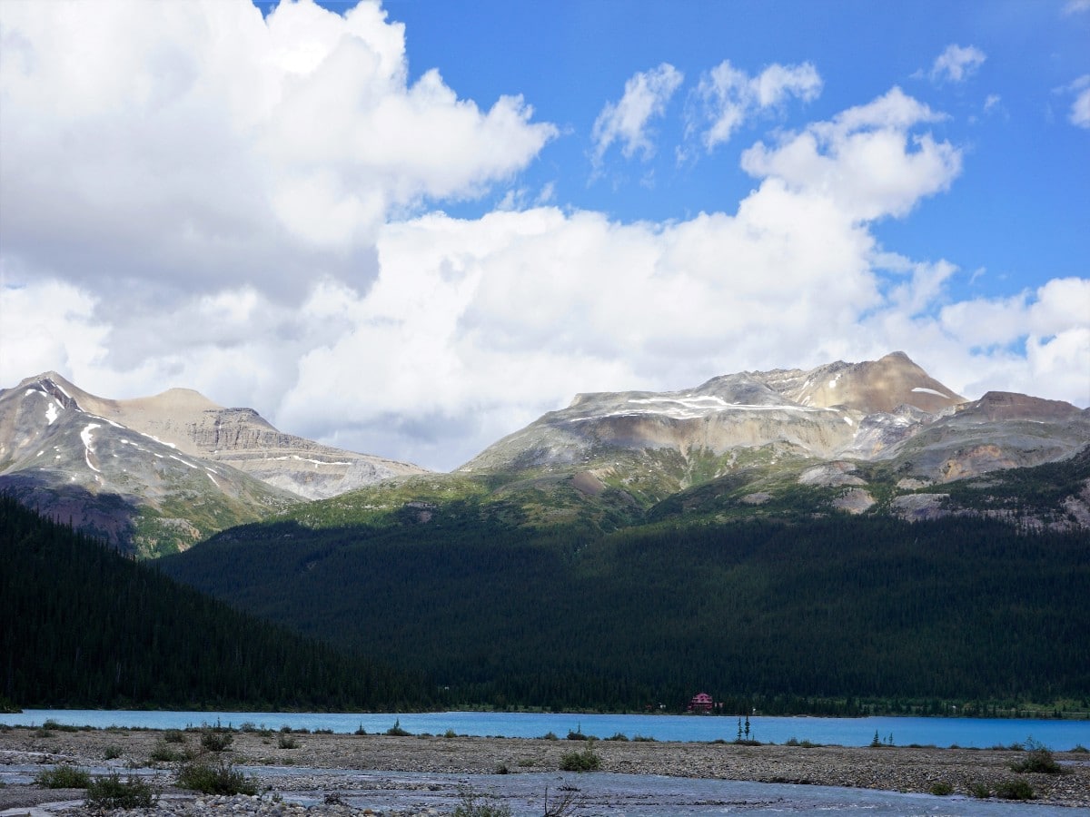 Trail of the Bow Glacier Falls Hike from the Icefields Parkway near Banff National Park