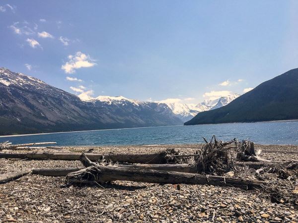 Minnewanka Lakeside hike is one of best 10 backpacking trips in Canada