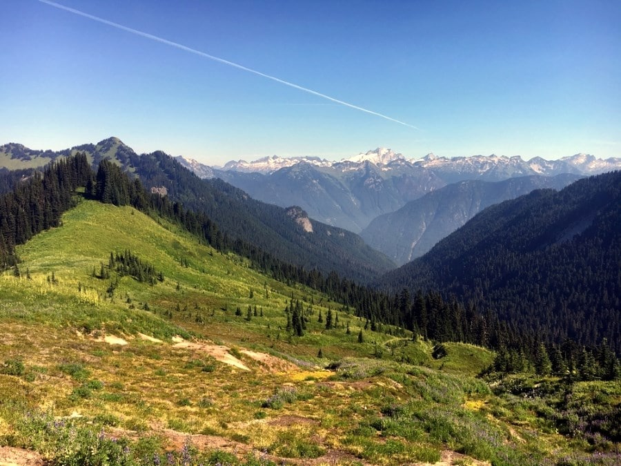 Glacier Peak Wilderness on the Pacific Crest Trail