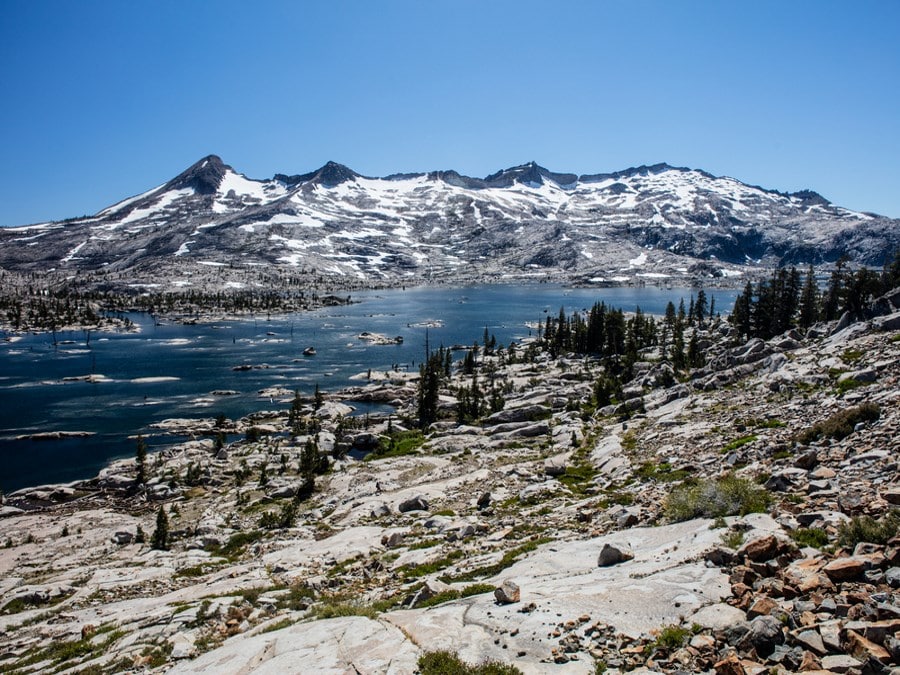 Beautiful views from the Pacific Crest Trail