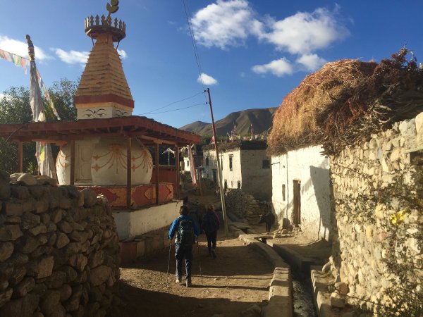 Tiny towns in Mustang on the Upper Mustang Trail trek