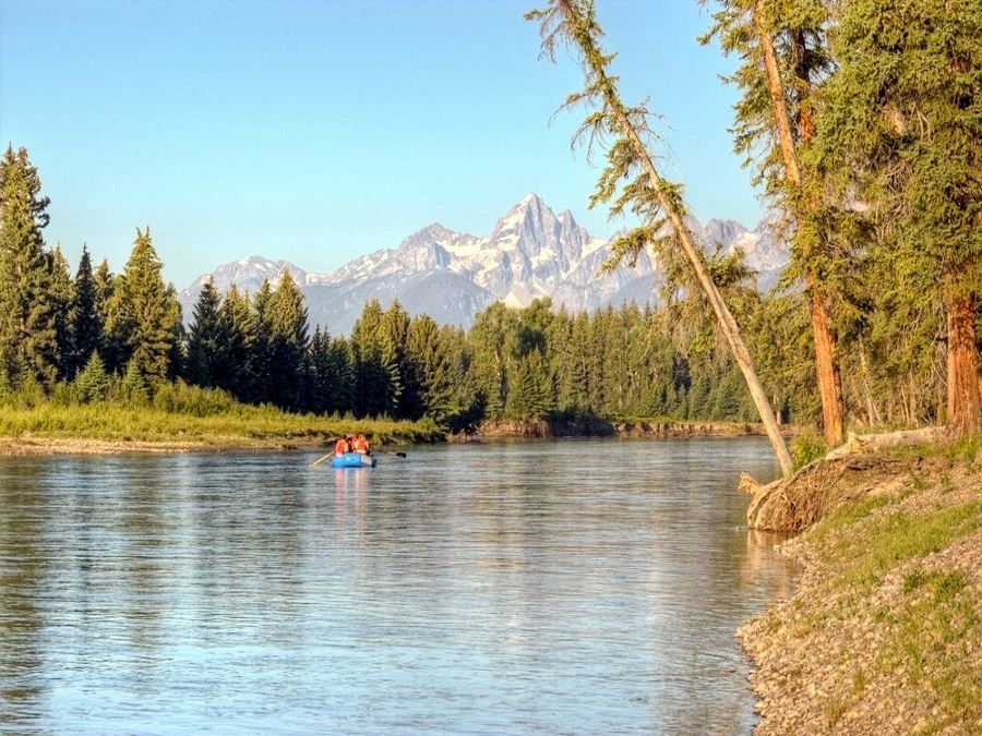 Rafting is a bucket-list attraction in Grand Tetons