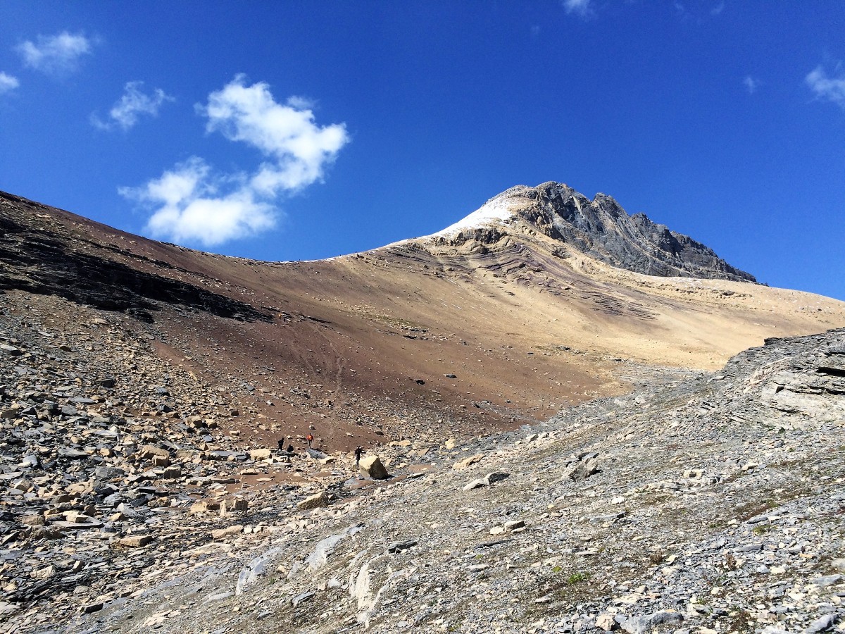 Trail of the Helen Lake and Cirque Peak Hike on Icefields Parkway, Alberta