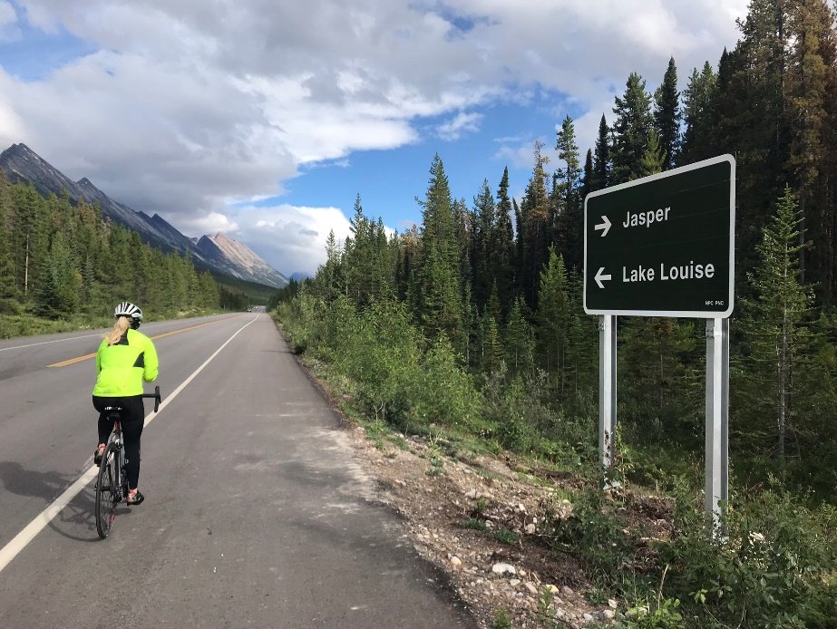Guided biking tours in Canadian Rocky Mountains