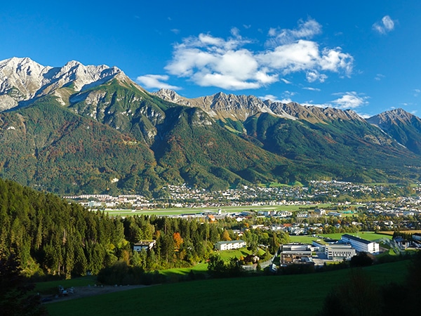Trail of the Natterer See Alm hike near Innsbruck, Austria