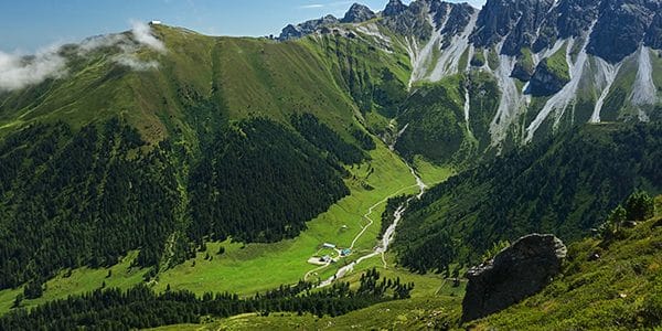 Trail of the Schaflegerkogel Loop hike in Innsbruck, Austria