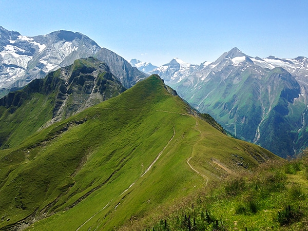 Imbachhorn hike in Zell am See and Kaprun Valley, Austria