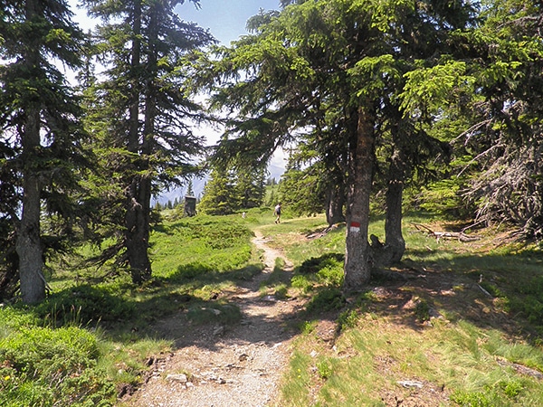 Scenery from the Schmittenhohe hike in Zell am See and Kaprun Valley, Austria