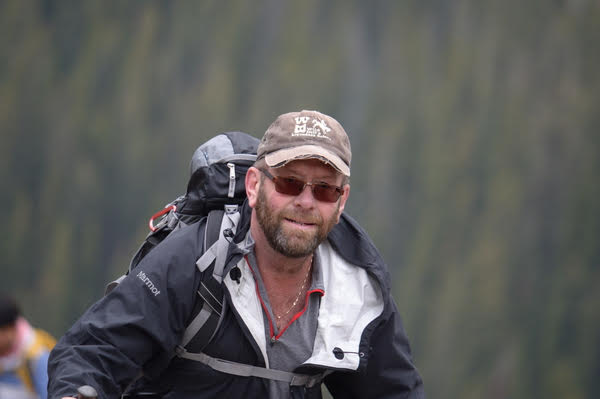 Andy Dragt is the founder of Slow and Steady hiking club from Calgary