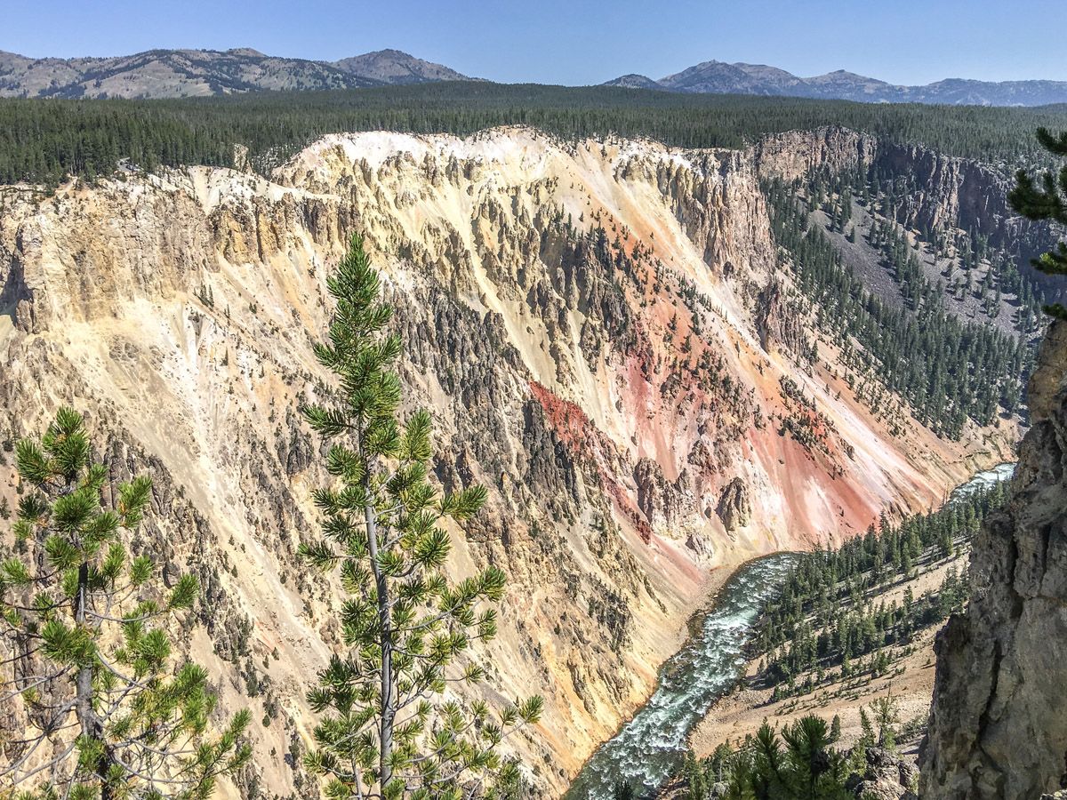 Artist Point to Point Sublime in Yellowstone National Park has amazing scenery