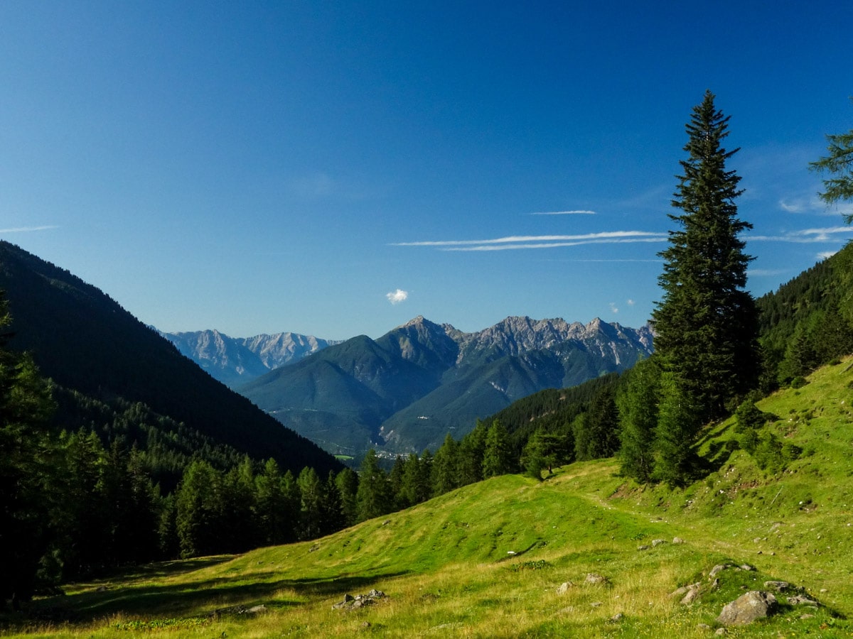 Views from the Kemater Alm Hike in Innsbruck, Austria