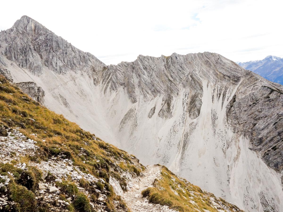 Great views of the Reither Spitze Hike in Innsbruck, Austria