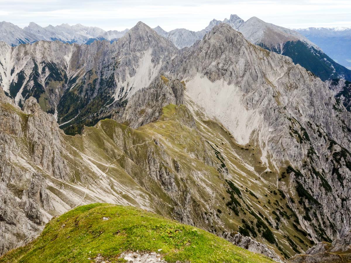 Views from the Reither Spitze Hike in Innsbruck, Austria