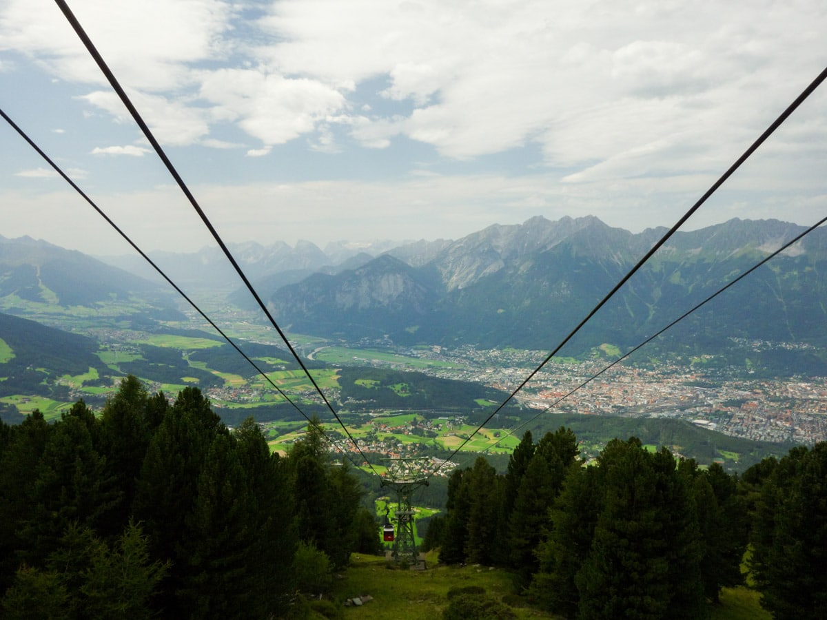 Views from the Zirbenweg Hike in Innsbruck, Austria