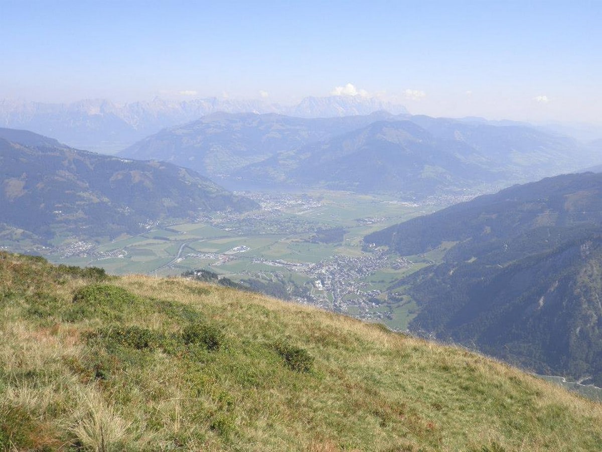 Kaprun and Zell am See from the Alexander-Enzinger Trail Hike in Zell am See - Kaprun, Austria