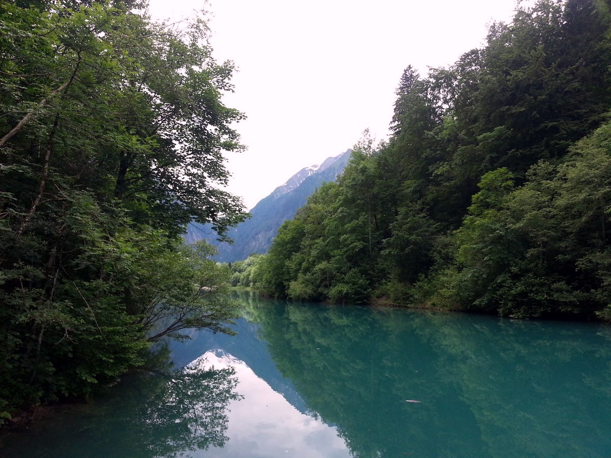 View of Klammsee on the Klammsee & Schneckenreith Hike in Zell am See - Kaprun, Austria