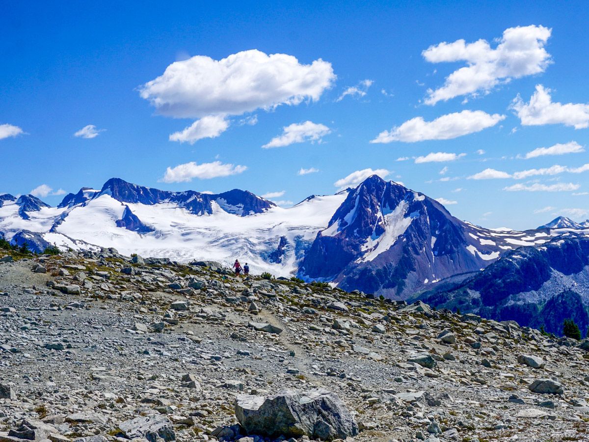 Panorama from the Blackcomb Meadows Hike in Whistler, British Columbia