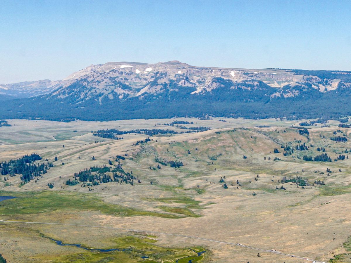 Views from Bunsen Peak Hike in Yellowstone National Park