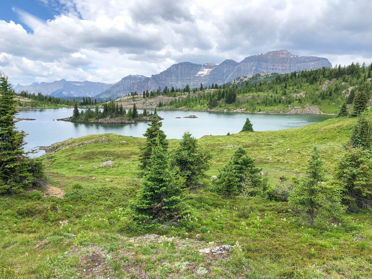 View of the Citadel Pass Hike in Banff National Park