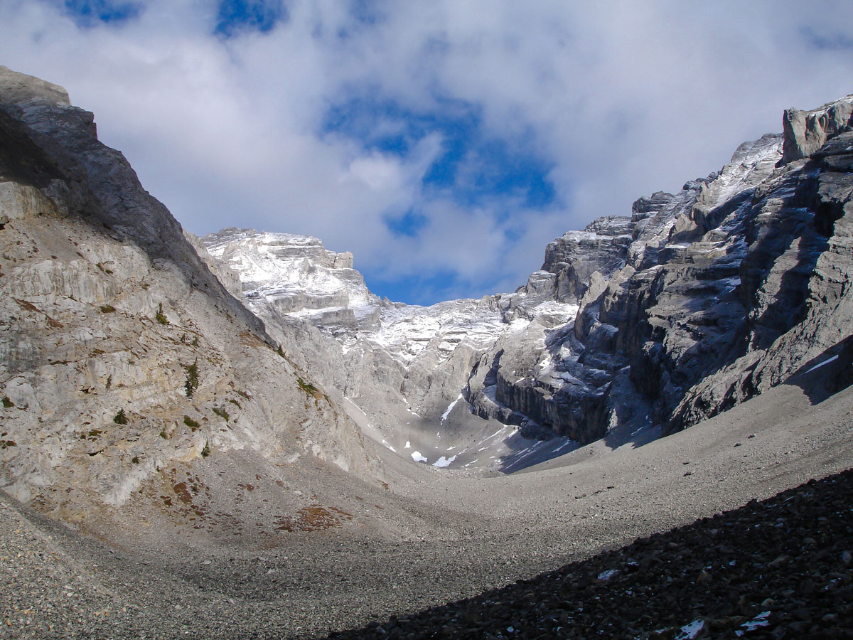 Trail of the Cascade Amphitheatre Hike near Banff, Alberta