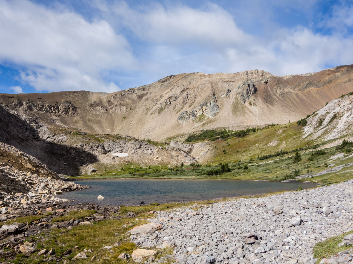 Small lakes on the Bourgeau Lake / Harvey Lake / Harvey Pass Hike in Banff, Alberta