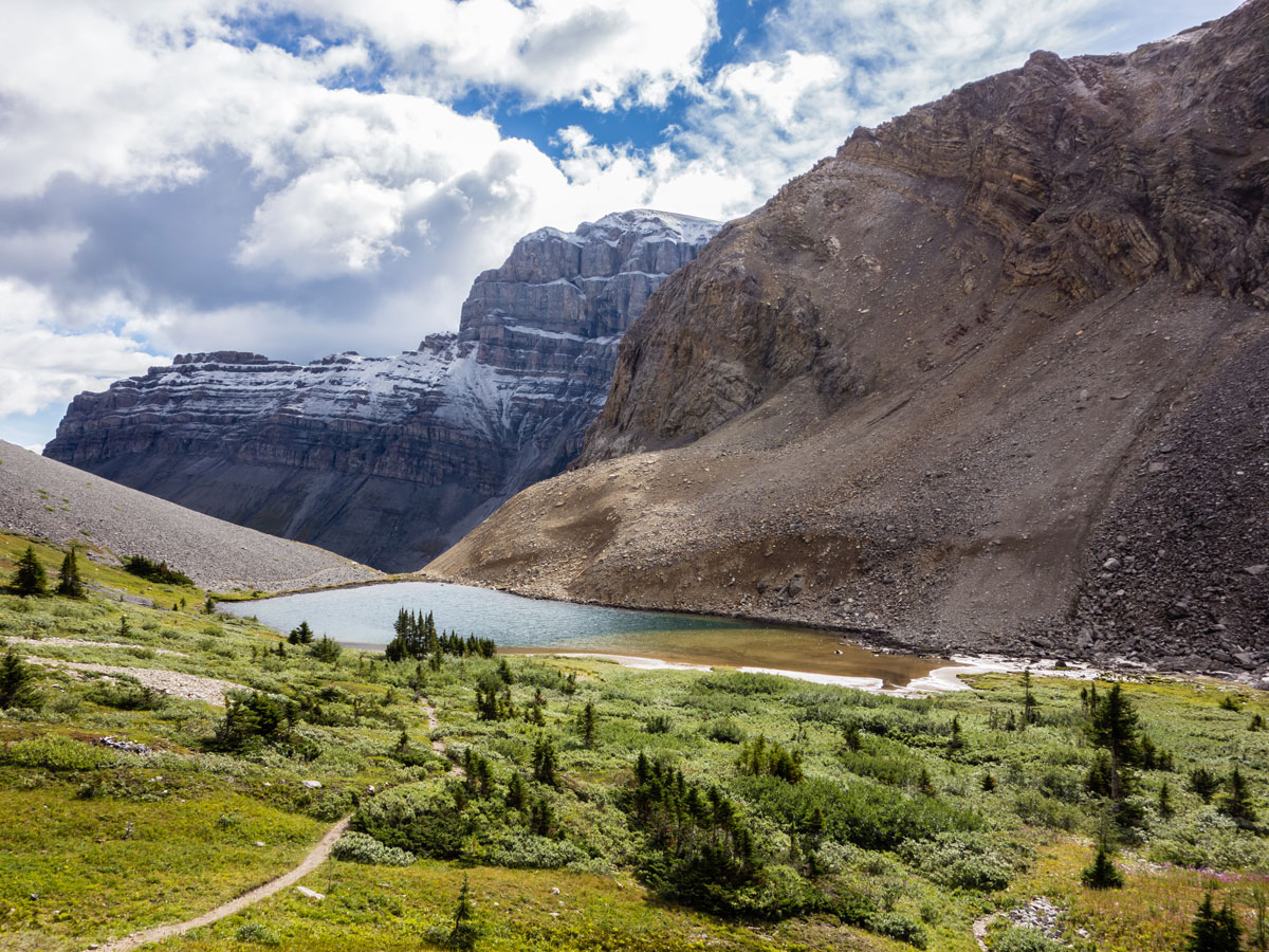 Views from the Bourgeau Lake / Harvey Lake / Harvey Pass Hike in Banff, Alberta