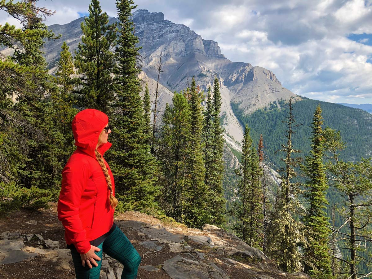 Mount Cascade from the Stoney Squaw Hike near Banff, Alberta