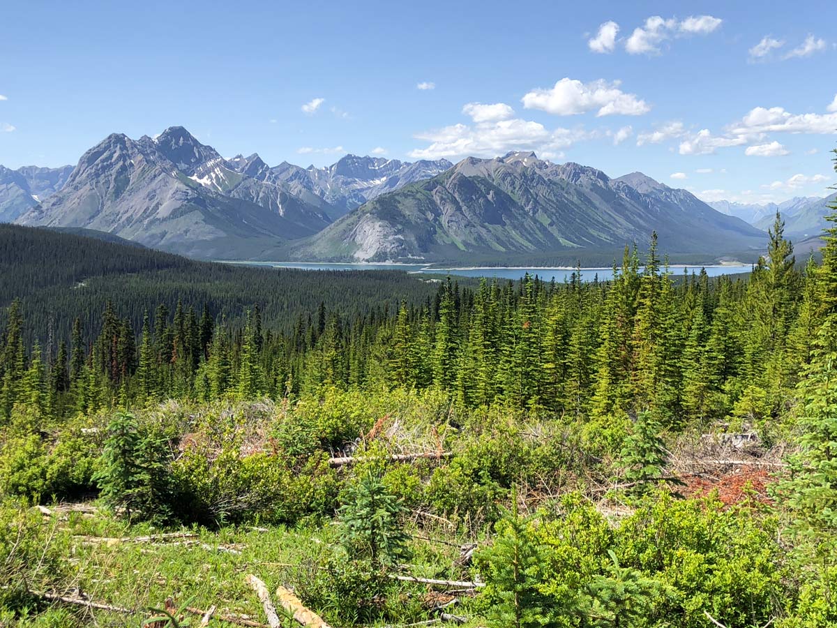 Pretty views on the Rummel Pass Hike near Smith-Dorrien Trail in Kananaskis, near Canmore