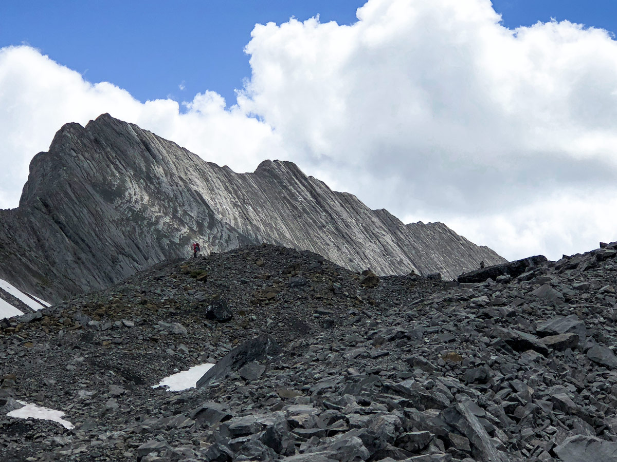 Trail of the Old Goat Glacier Hike near Smith-Dorrien Trail in Kananaskis, near Canmore