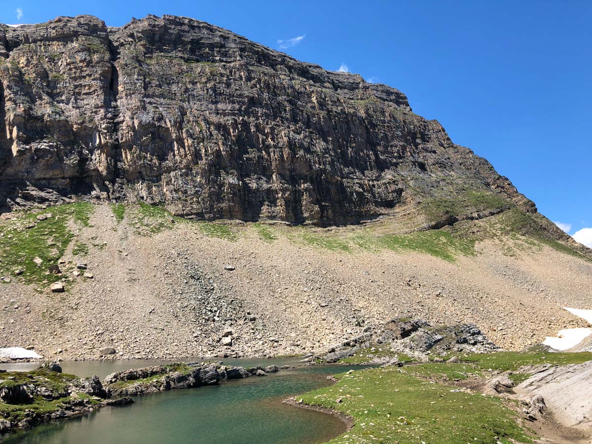 Great views on the Sparrowhawk Tarns Hike near Smith-Dorrien Trail in Kananaskis, near Canmore