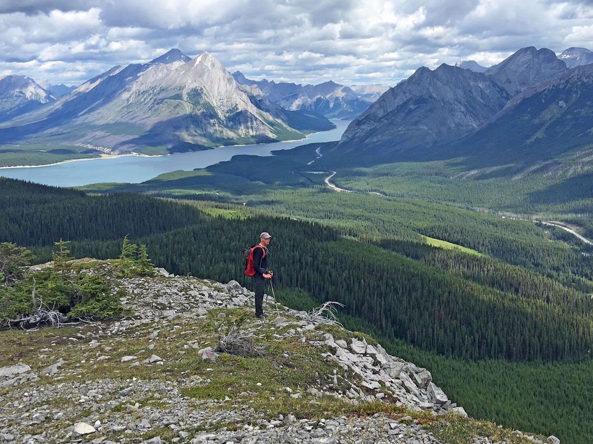 Views from the Tent Ridge Horseshoe Hike near Smith-Dorrien Trail in Kananaskis, near Canmore