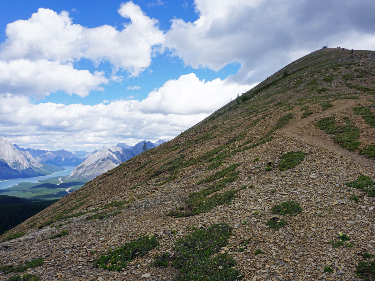 Weather station on the Tent Ridge Horseshoe Hike near Smith-Dorrien Trail in Kananaskis, near Canmore