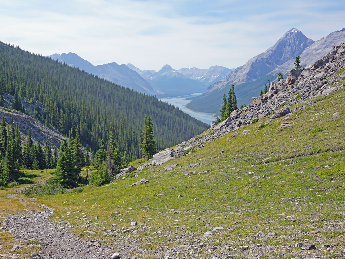 Stunning views of the West Wind Pass Hike near Smith-Dorrien Trail in Kananaskis, near Canmore