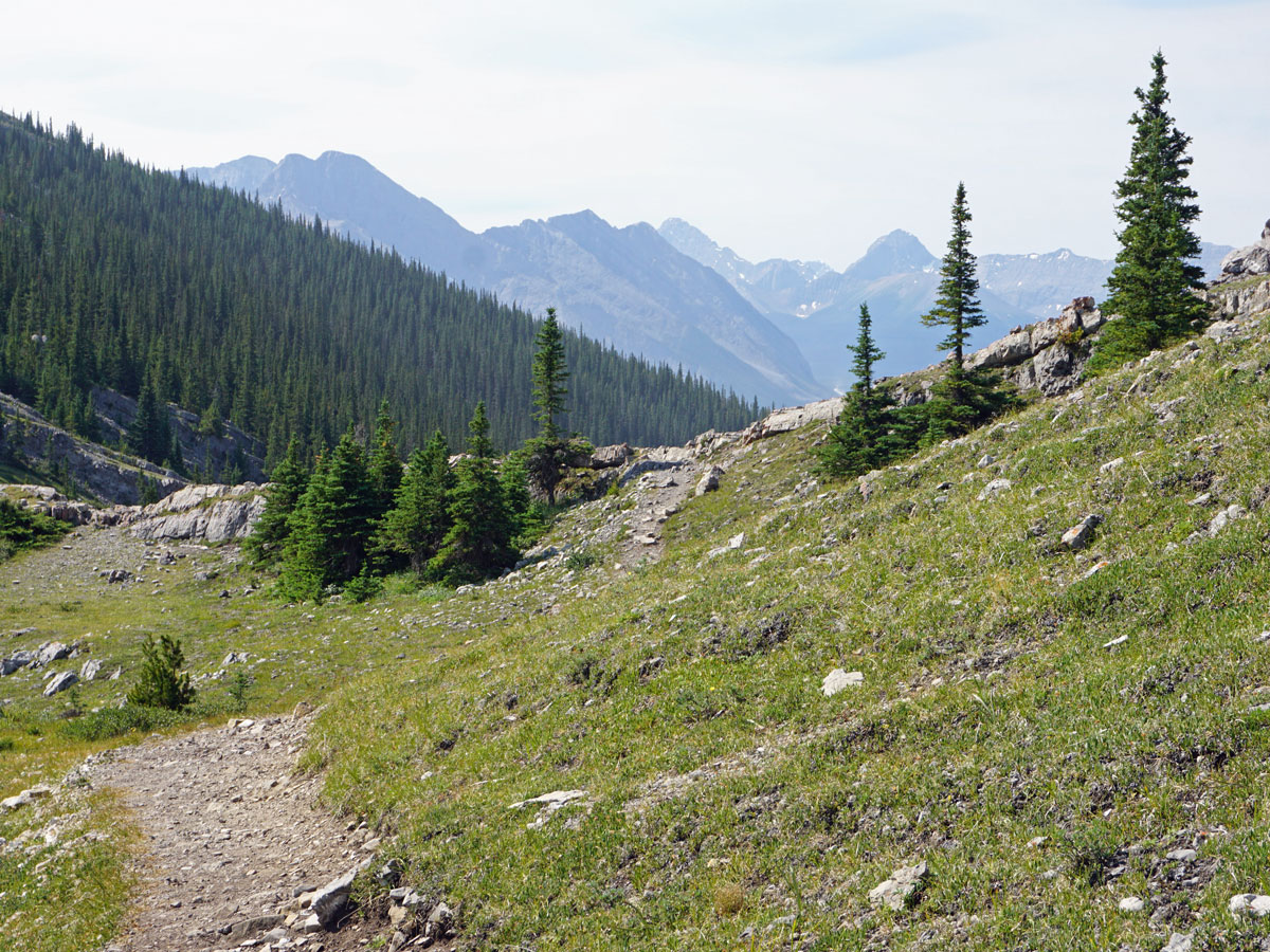 Trail of the West Wind Pass Hike near Smith-Dorrien Trail in Kananaskis, near Canmore