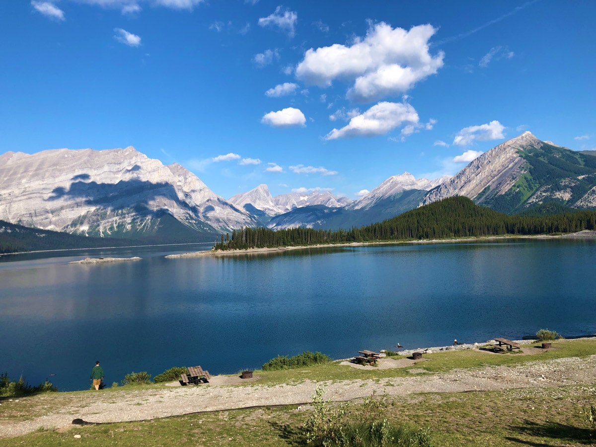 Views of the Rawson Lake Hike in Kananaskis