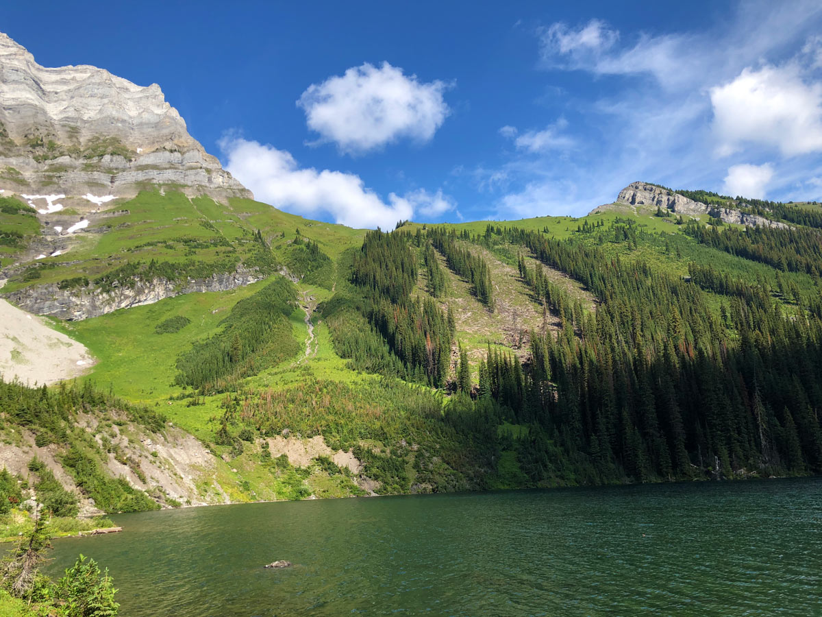 Sarrail Ridge from the Rawson Lake Hike in Kananaskis, near Canmore