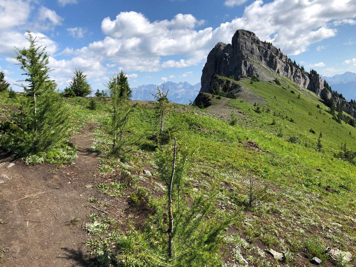 Great scenery of the Sarrail Ridge via Rawson Lake Hike in Kananaskis, near Canmore