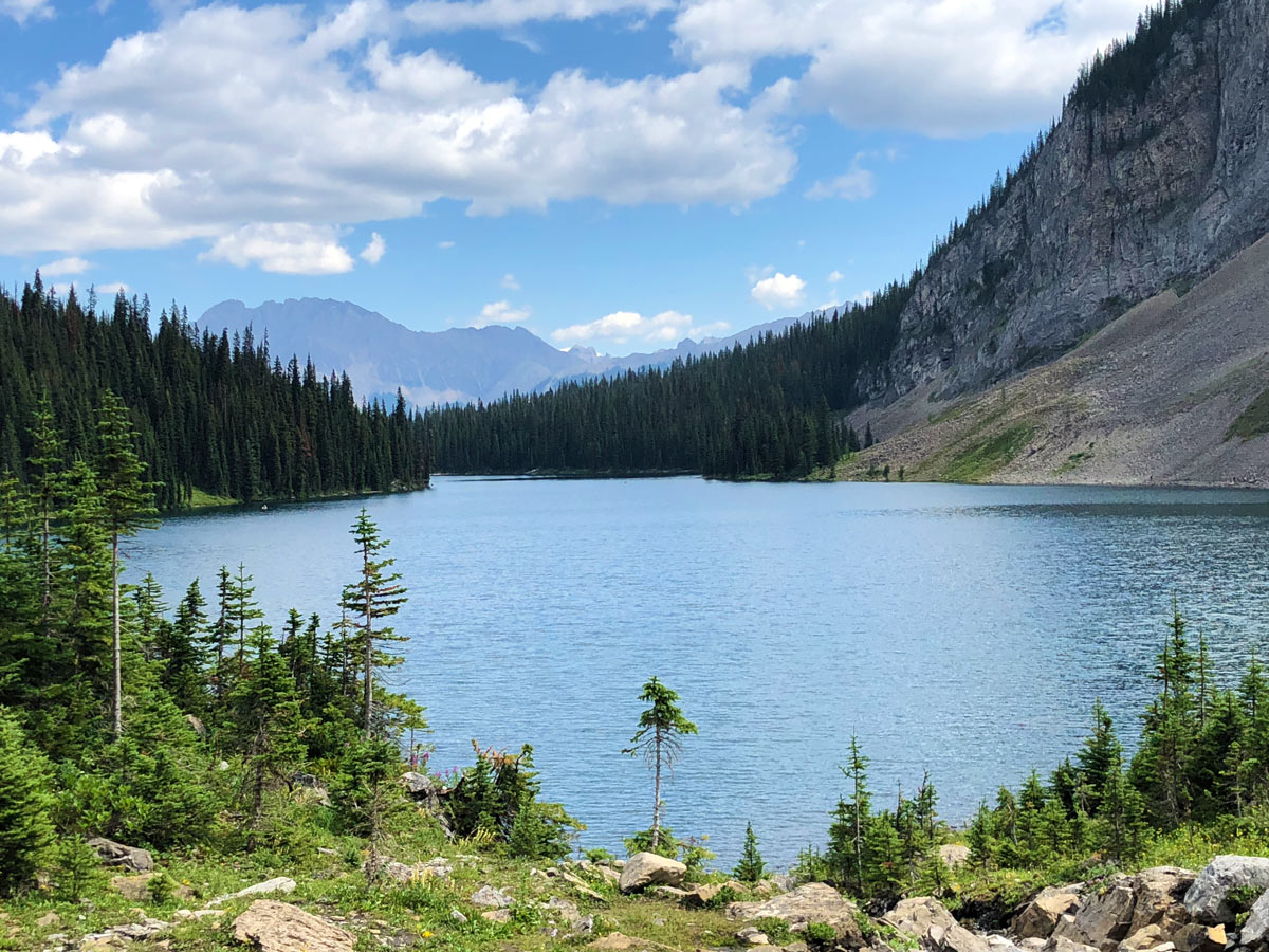 Rawson Lake from the Sarrail Ridge via Rawson Lake Hike in Kananaskis, near Canmore