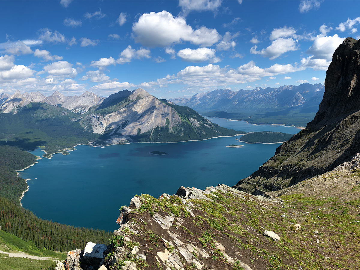 Views from the Sarrail Ridge via Rawson Lake Hike in Kananaskis, near Canmore