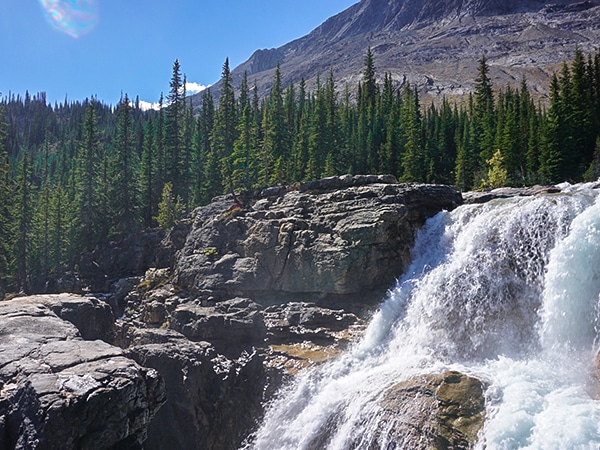 Trail of the Twin Falls and Whaleback hike in Yoho National Park