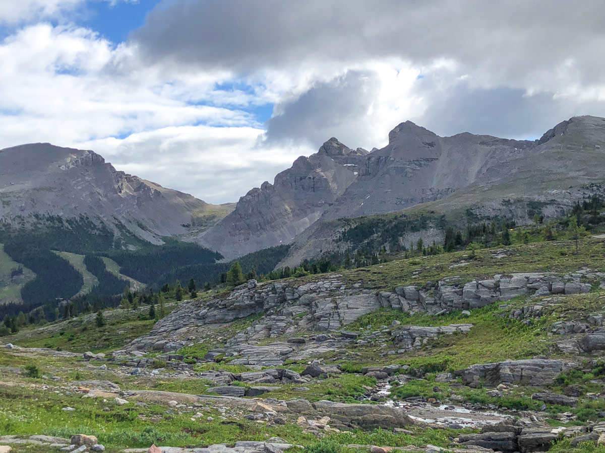 Looking across at Goat's Eye on the Twin Cairns and Monarch Viewpoint Hike near Banff, Alberta