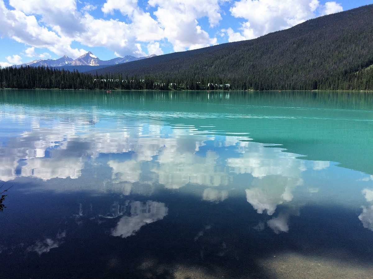 Emerald Lake Lodge on the Emerald Lake Circuit Hike in Yoho National Park