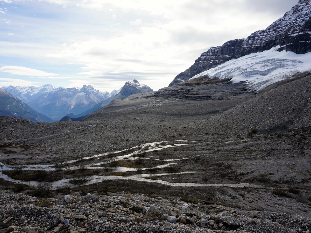 Views from the Iceline Hike in Yoho National Park, Canada