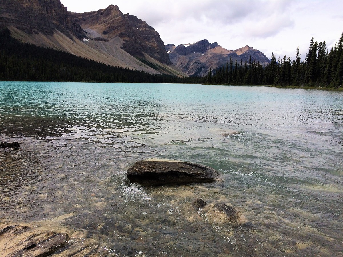 Trail of the Crowfoot Pass and Balfour Viewpoint Hike from the Icefields Parkway near Banff National Park