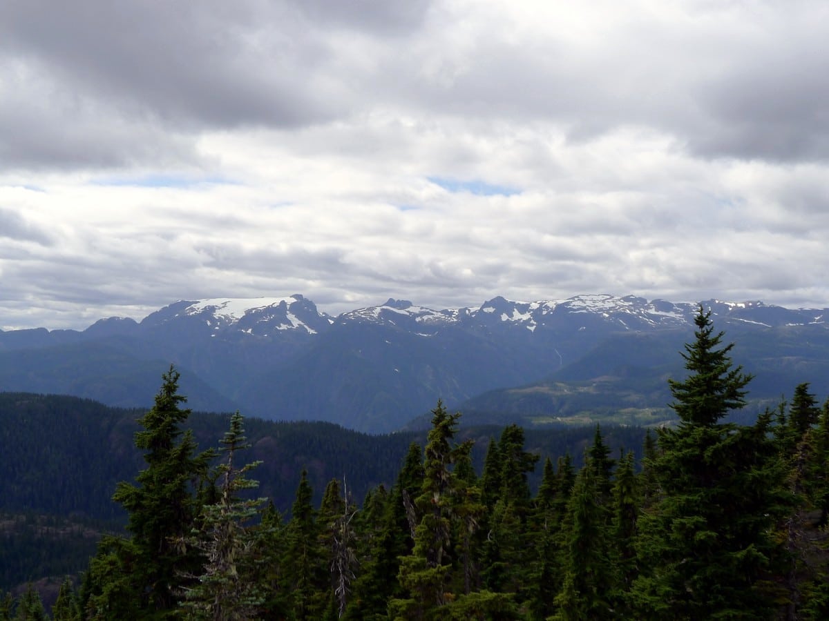 Comox Glacier on the Mt Becher Hike in Strathcona Provincial Park, Canada