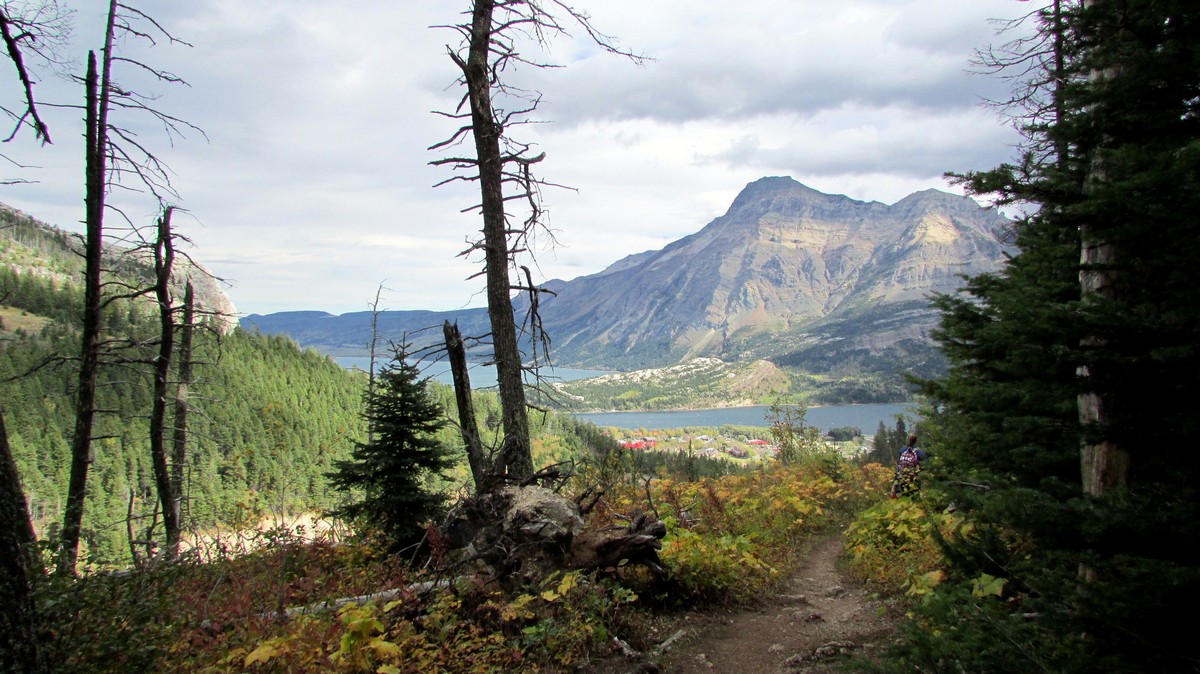 Vimi Peak on the Carthew - Alderson Hike in Waterton Lakes National Park, Canada