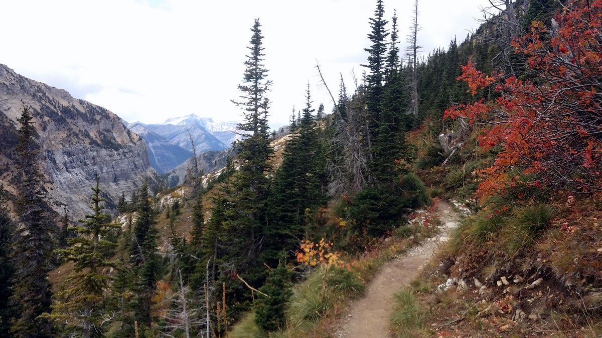 Trail of the Crypt Lake Hike in Waterton Lakes National Park, Canada