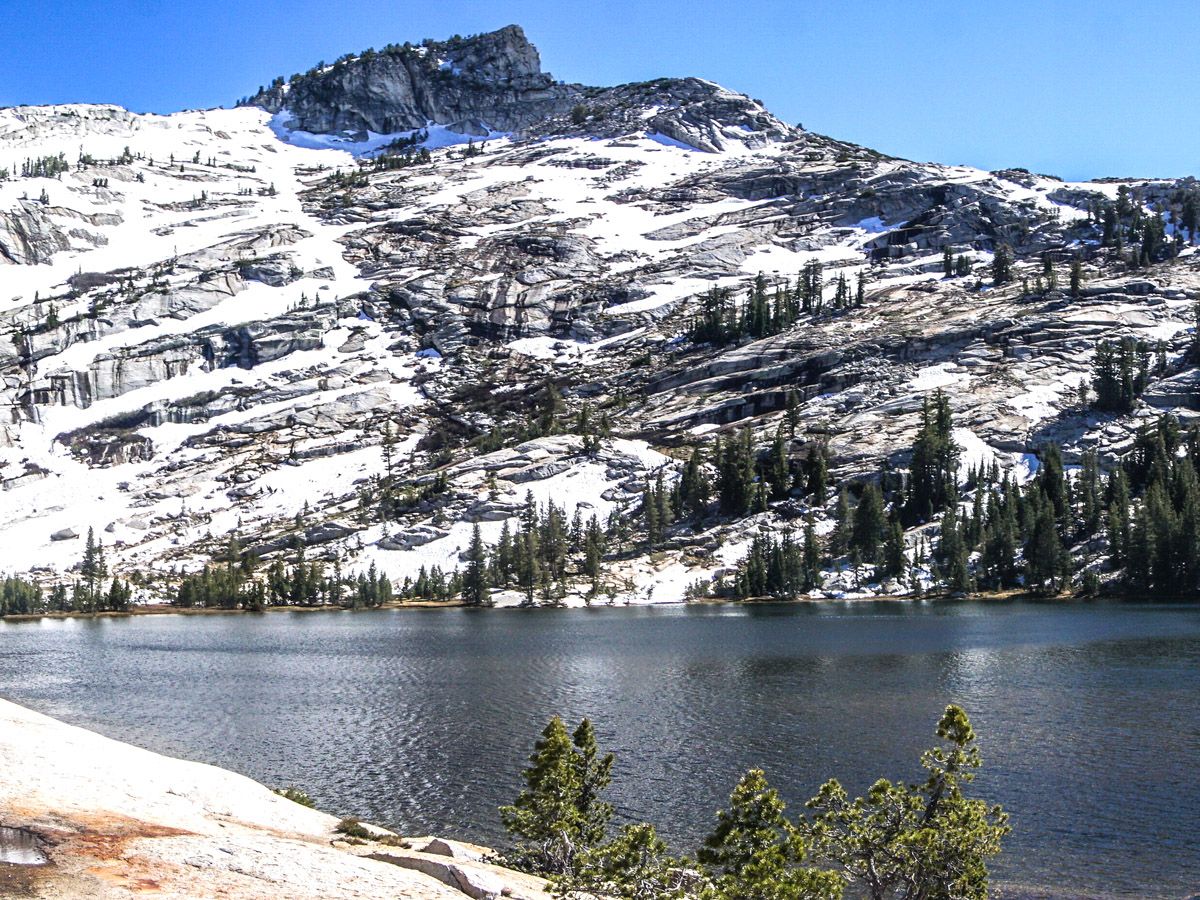 Views of the Cathedral Lakes Hike in Yosemite National Park, California